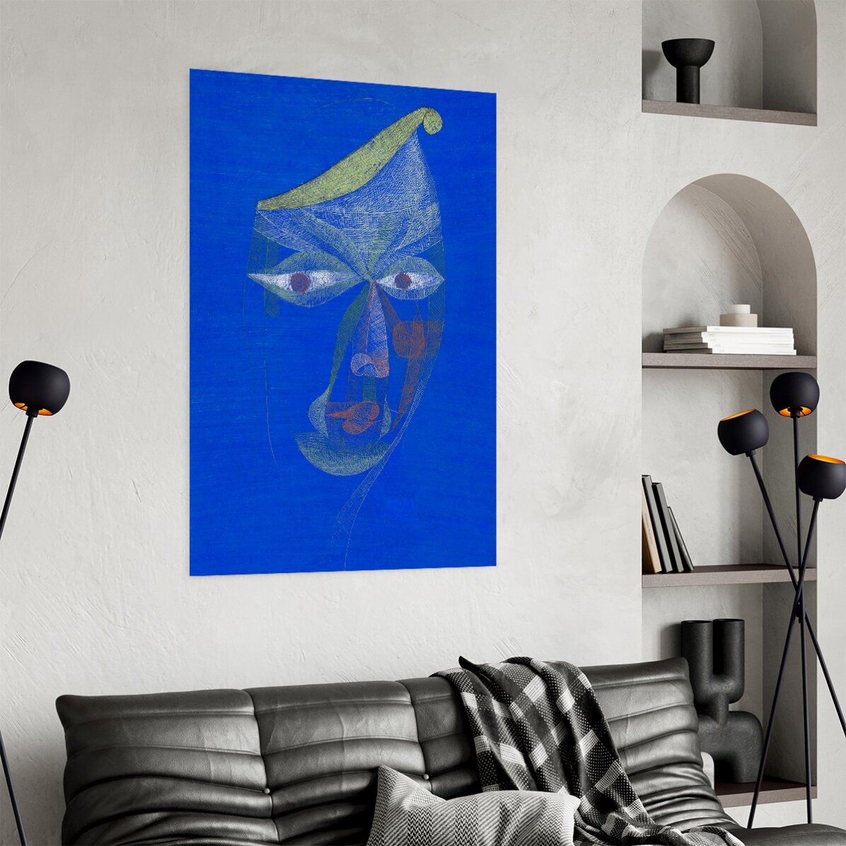 Affiche de Paul Klee, Portrait d