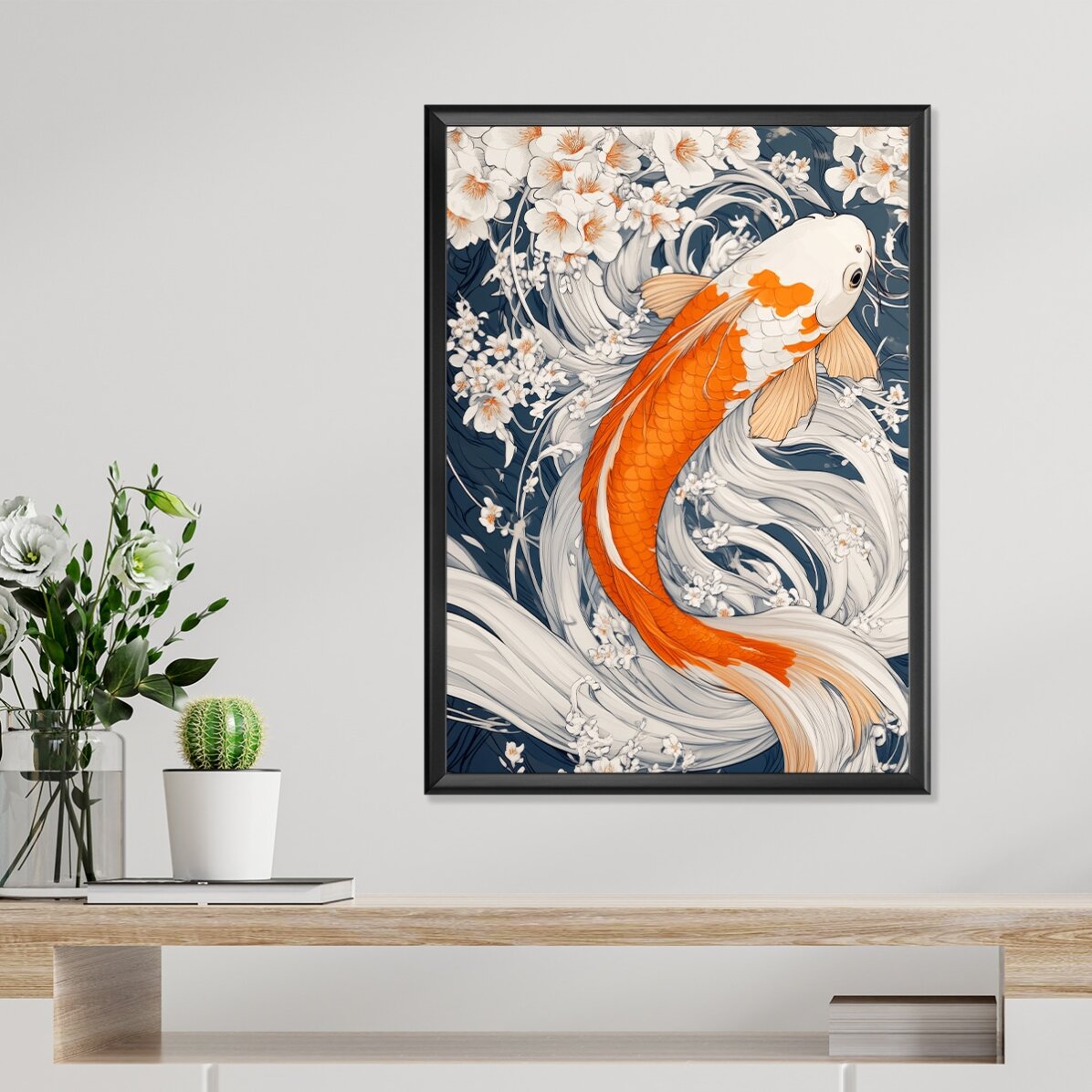 Affiche « Poisson japonais »