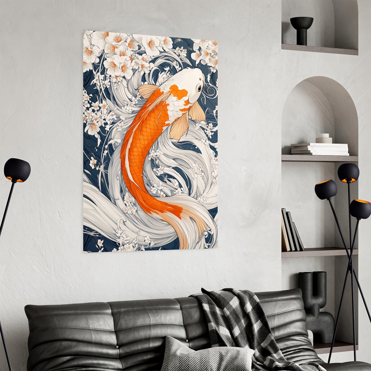Affiche « Poisson japonais »