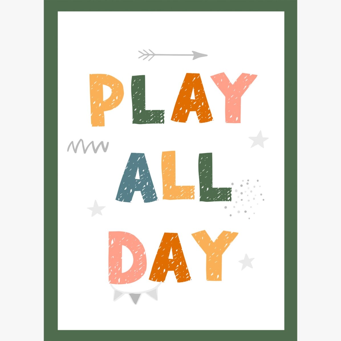 Affiche « Play All Day »