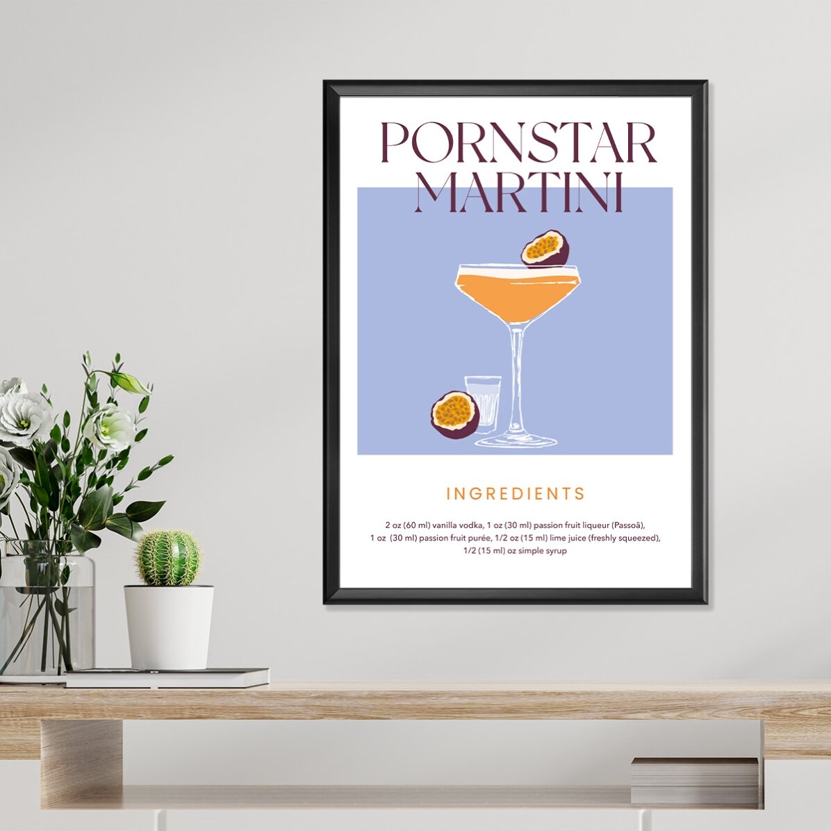 Affiche « Pornstar Martini »