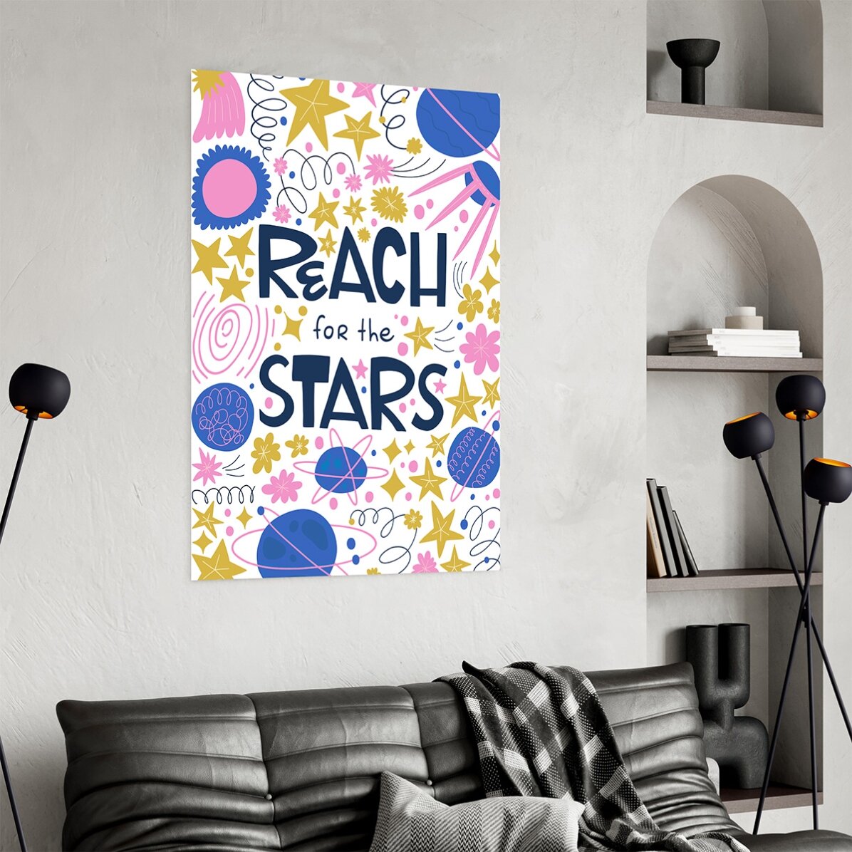Affiche « Reach for the stars »