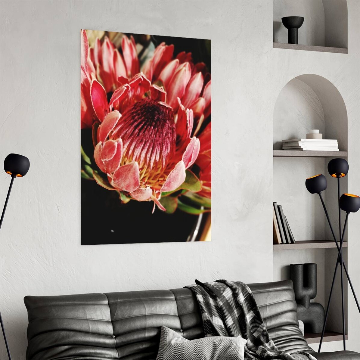 Affiche « Red Flower »