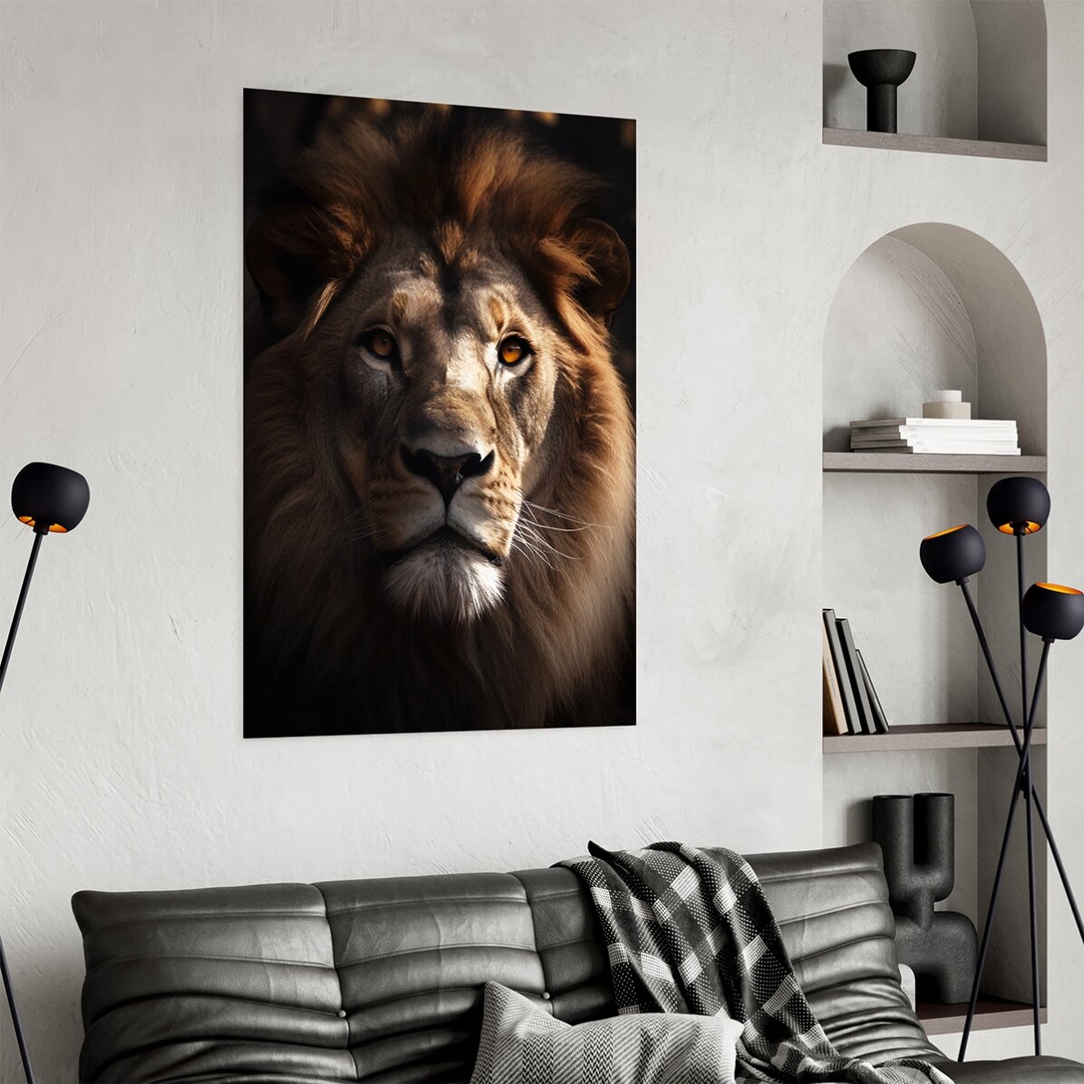 Affiche « Le roi de la jungle »
