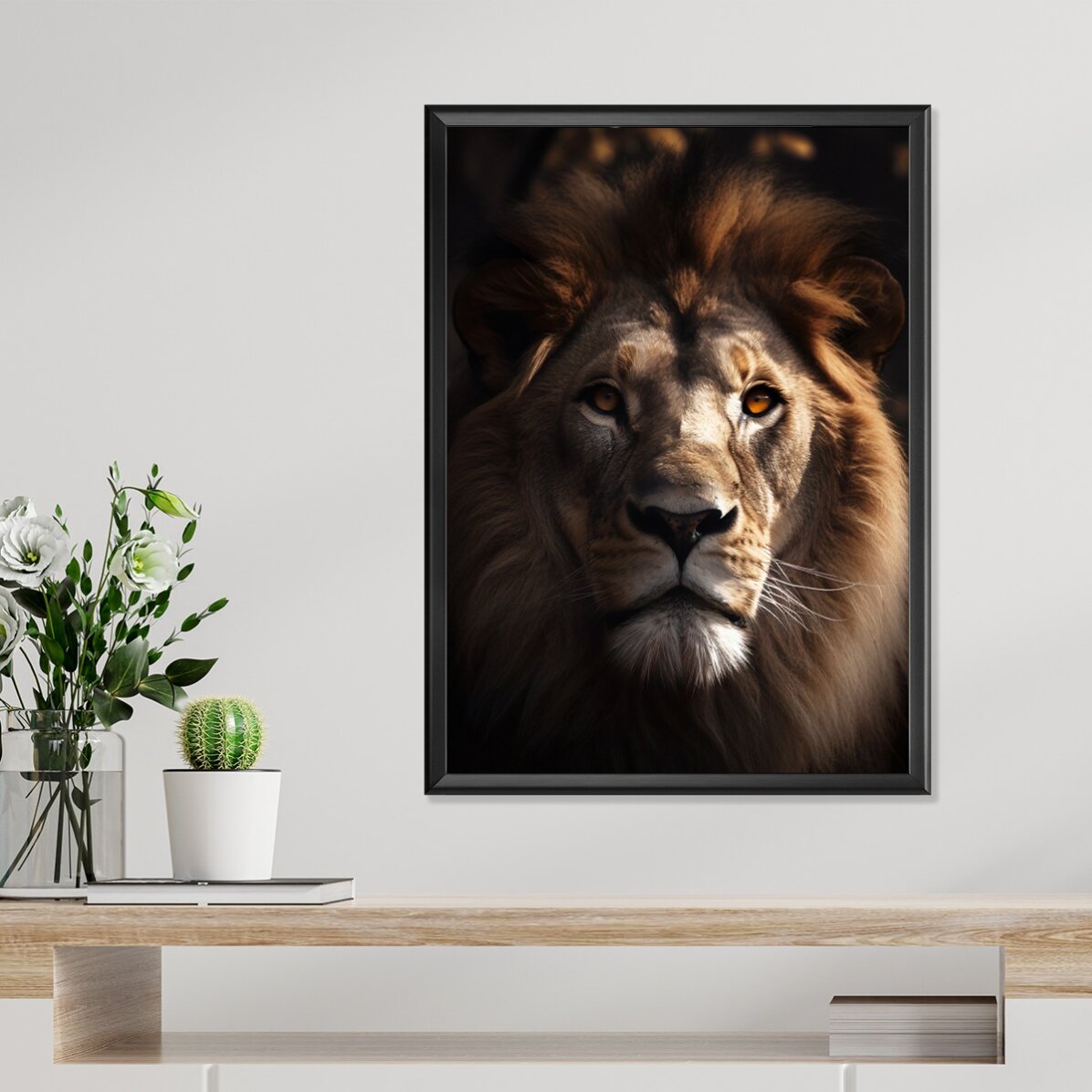 Affiche « Le roi de la jungle »