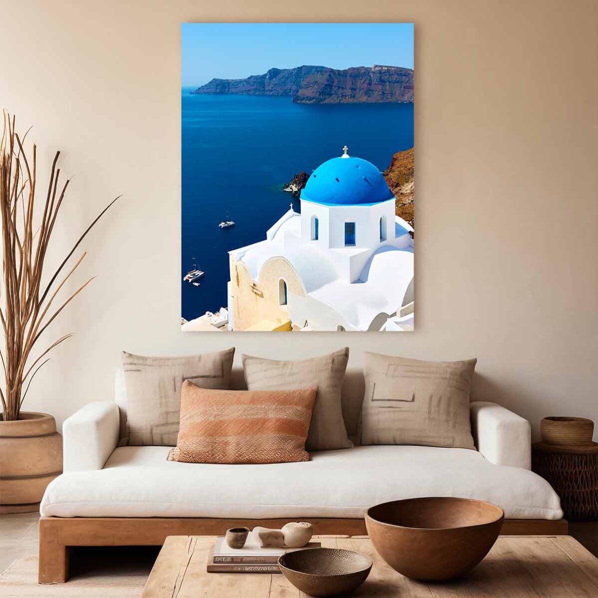 Affiche de Santorin