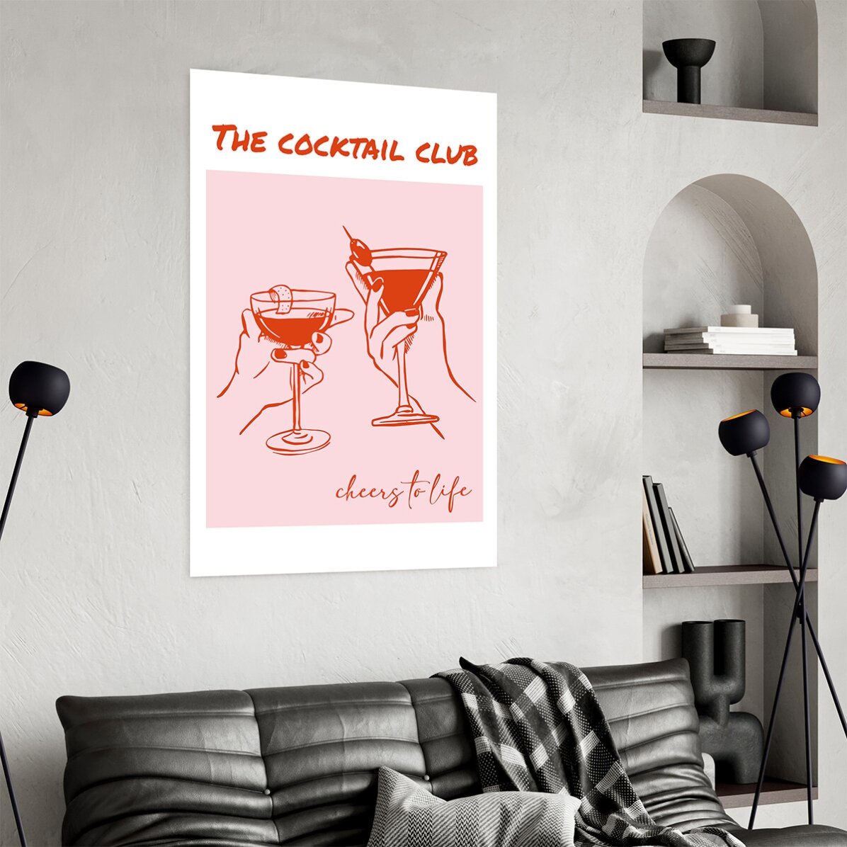 Affiche « The Cocktail Club »