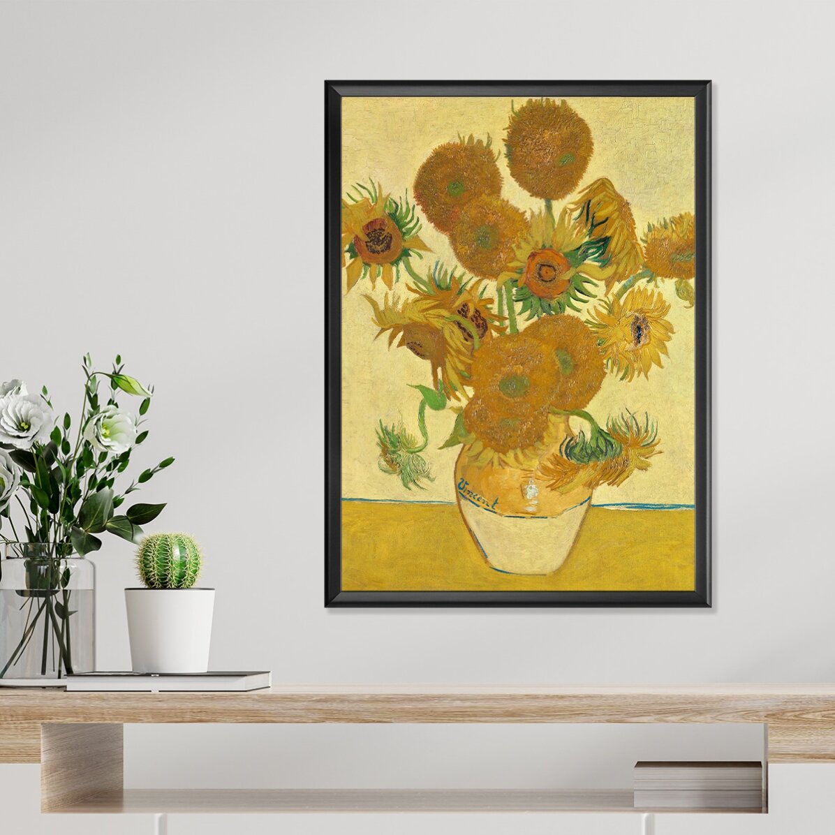 Affiche de Vincent van Gogh, « Le Tournesol », 1888