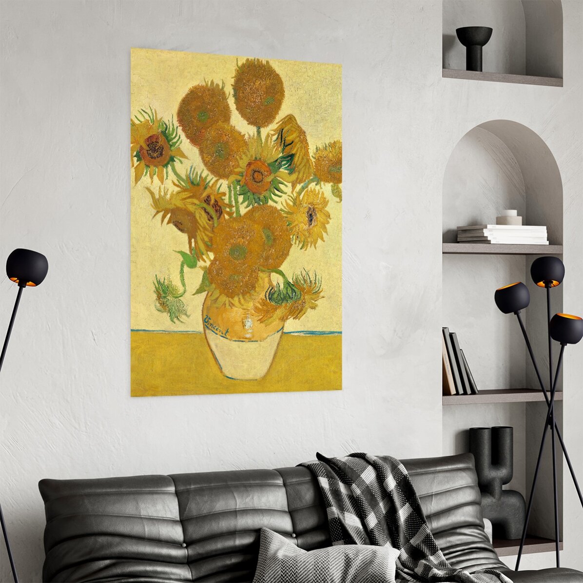 Affiche de Vincent van Gogh, « Le Tournesol », 1888