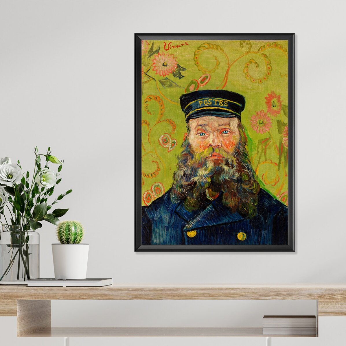 Affiche de Vincent van Gogh, « Le facteur Joseph Roulin », 1889