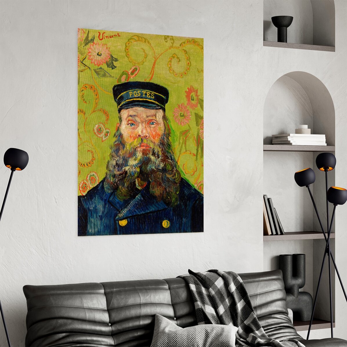 Affiche de Vincent van Gogh, « Le facteur Joseph Roulin », 1889