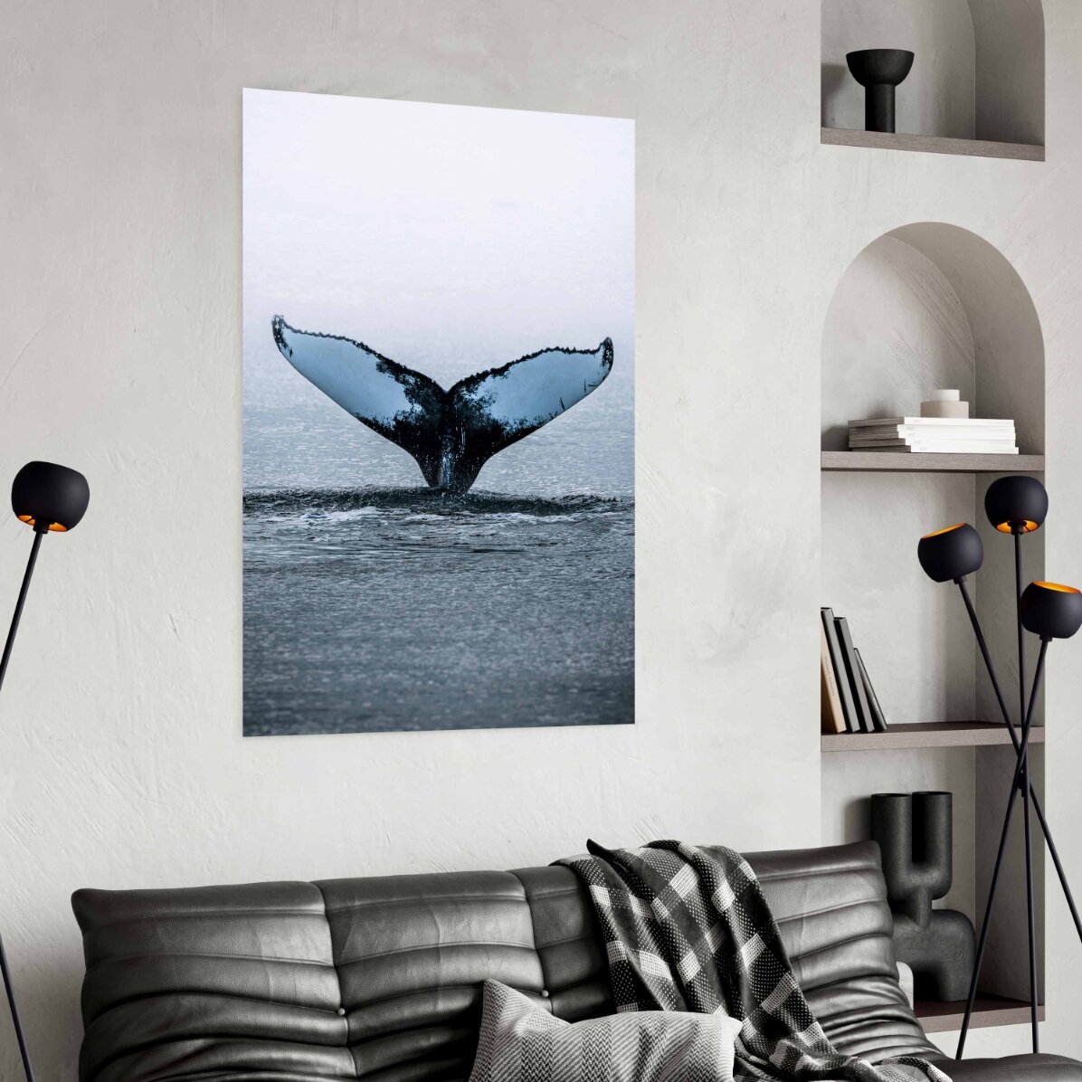 Affiche « Whale Tail »