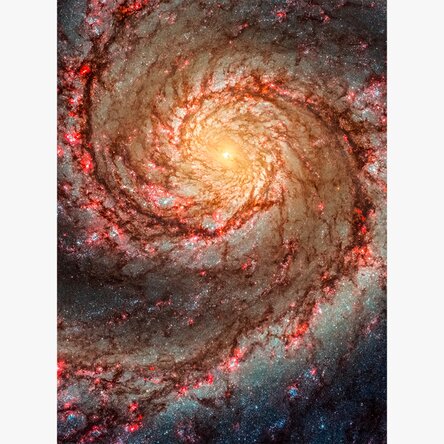Whirlpool Galaxy Poster