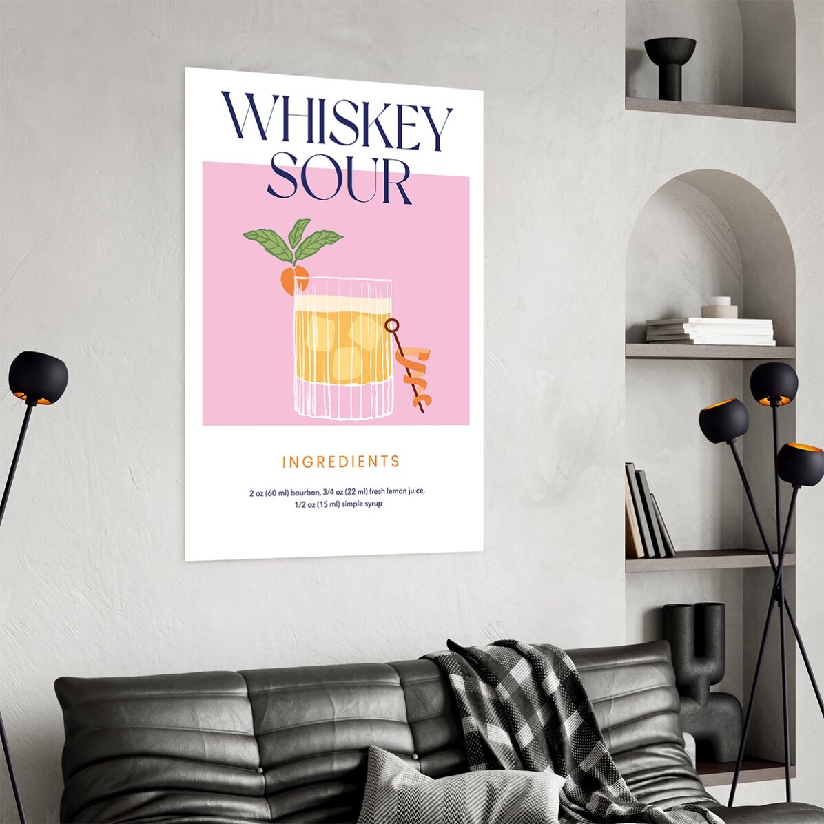 Affiche « Whiskey Sour »