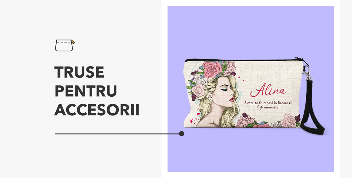 Petites pochettes personnalisées pour accessoires