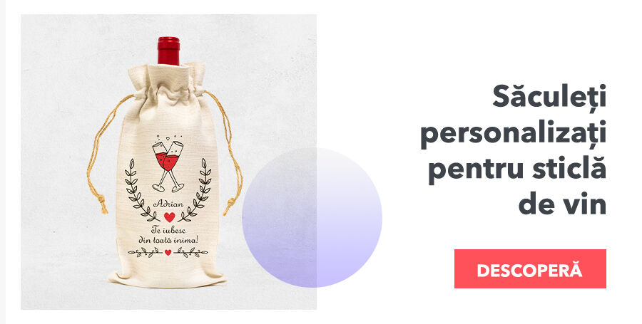 Sachets personnalisés pour bouteilles de vin