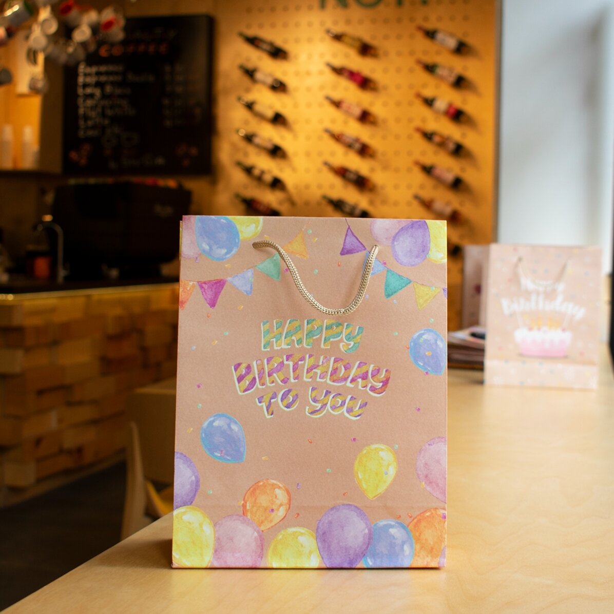 Petit sac cadeau - Joyeux anniversaire
