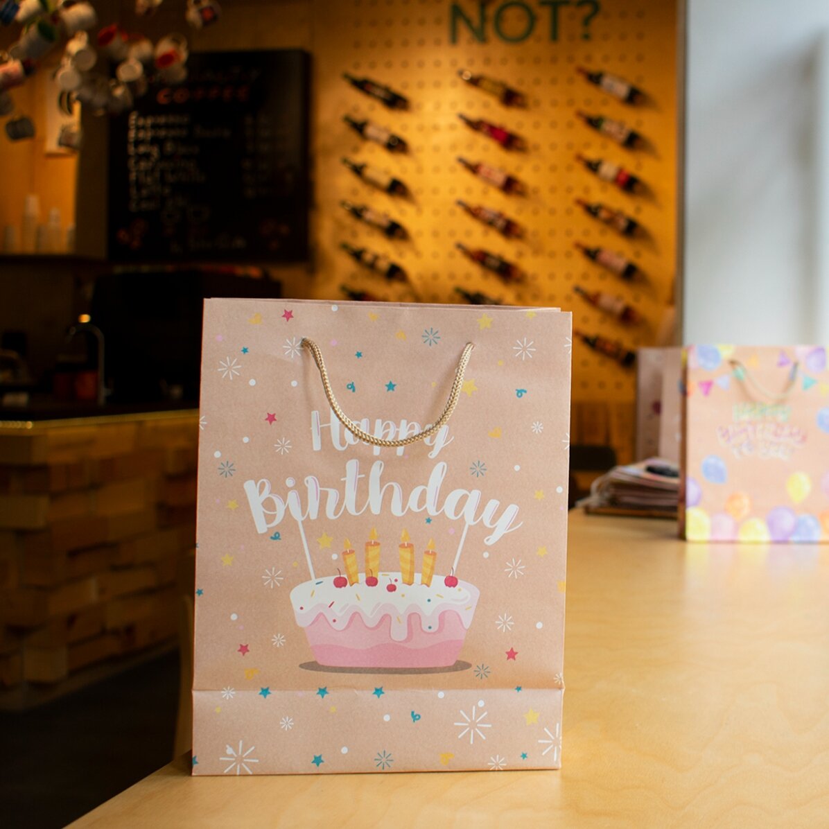 Petit sac cadeau - Joyeux anniversaire
