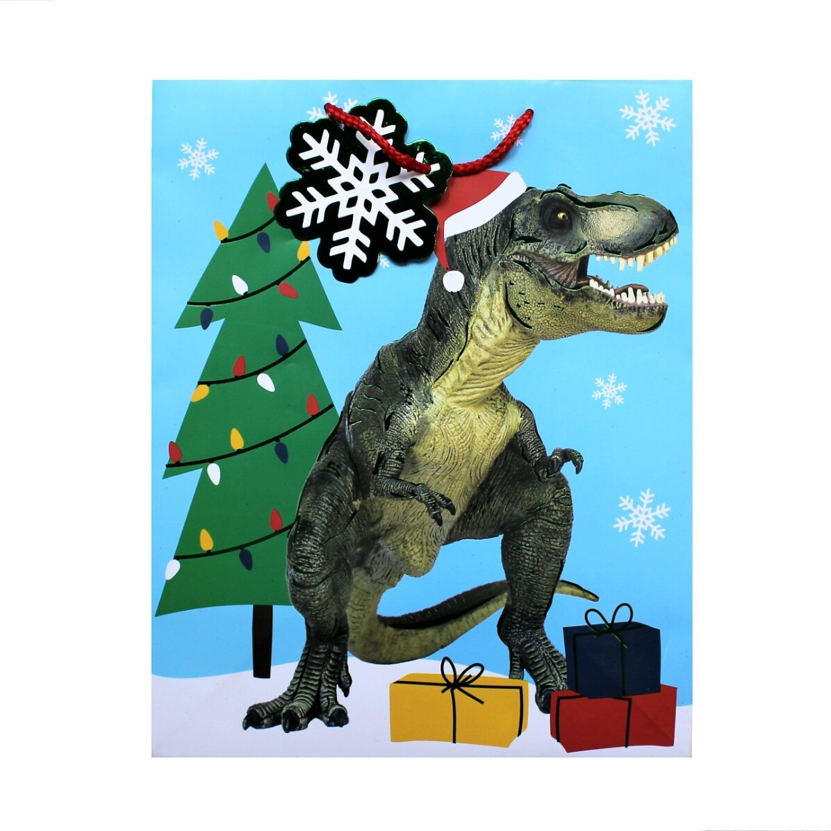 Sac cadeau - modèle Dino
