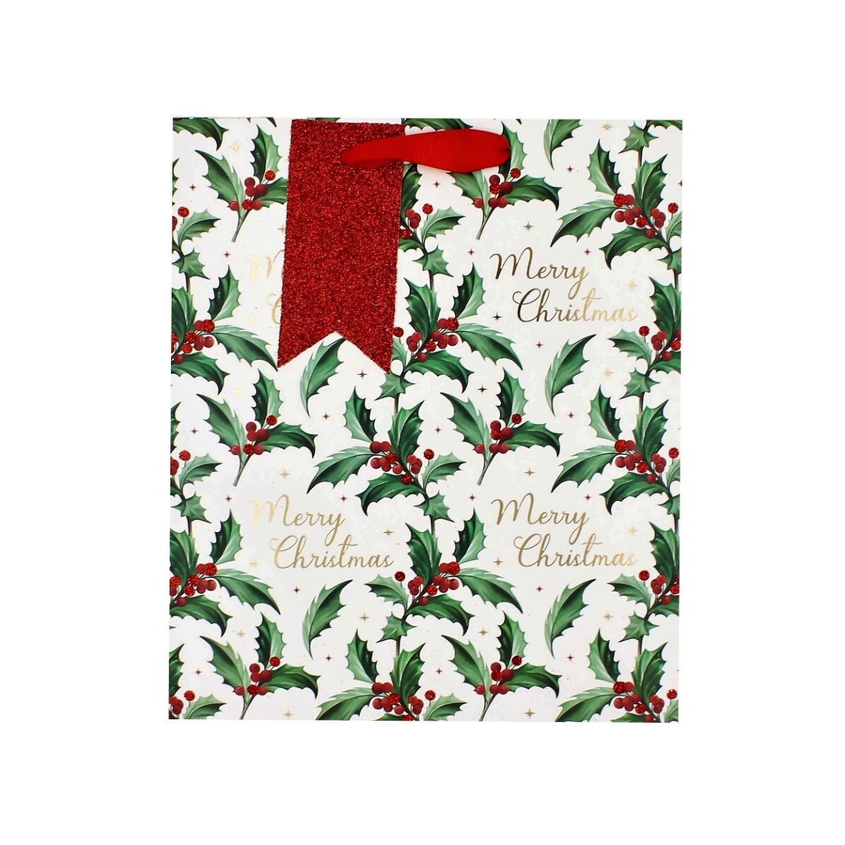 Sachet cadeau - modèle « Merry Christmas »