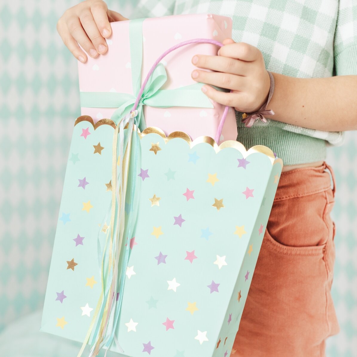 Sachet cadeau - Étoiles