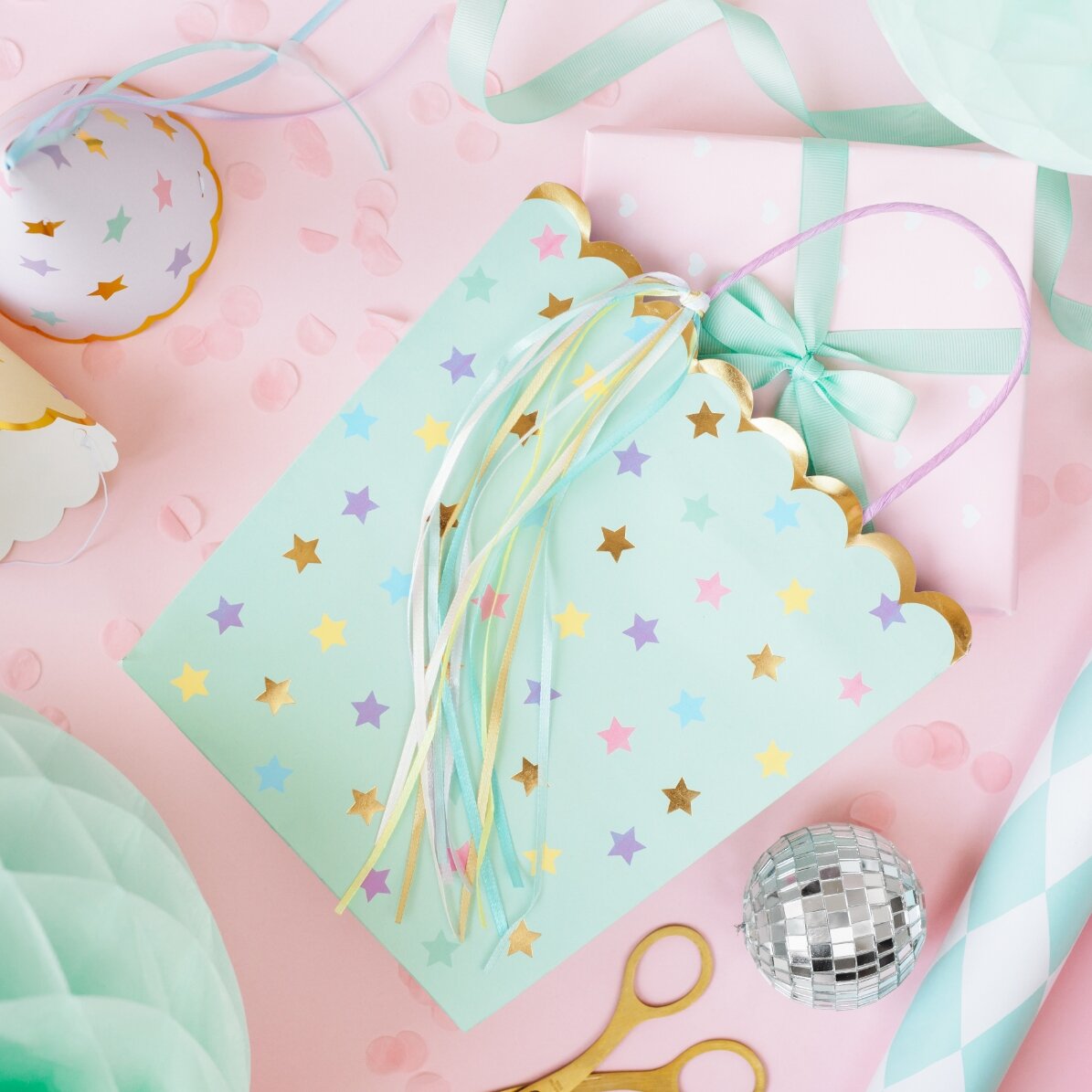 Sachet cadeau - Étoiles