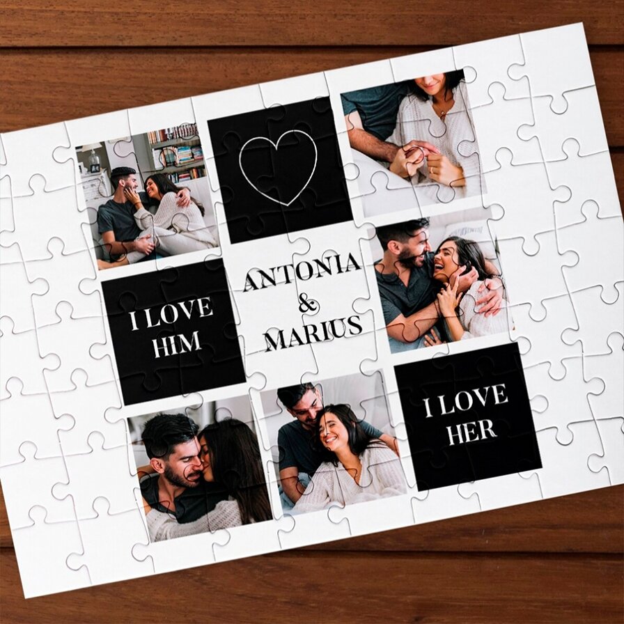 Puzzles personnalisés pour un anniversaire de relation