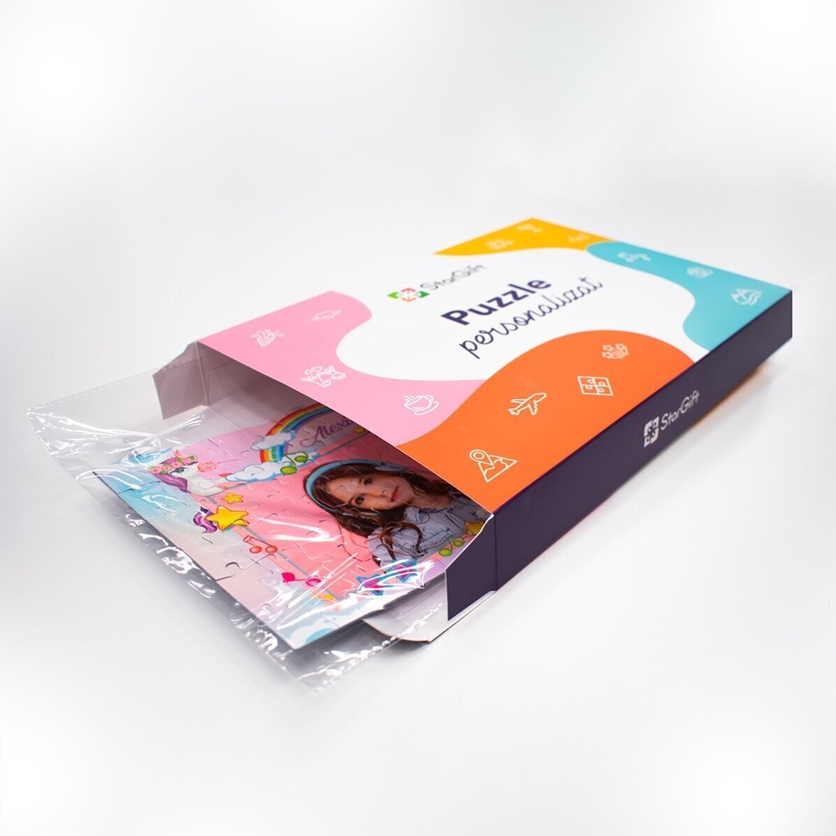 Personalised puzzle with photo and text - Proposal