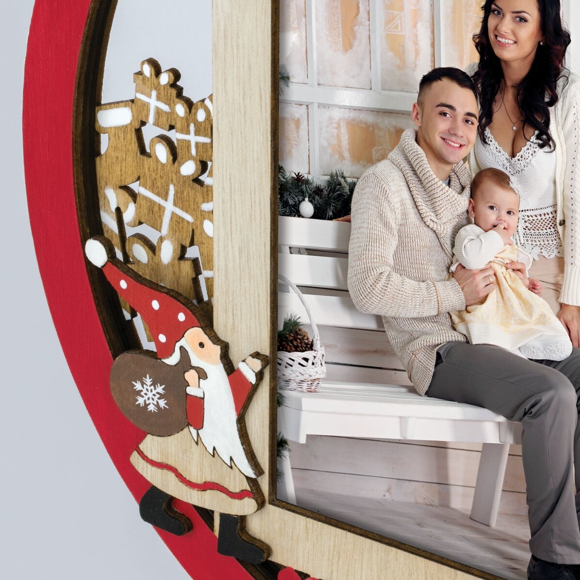 Cadre photo de Noël - modèle Curtis
