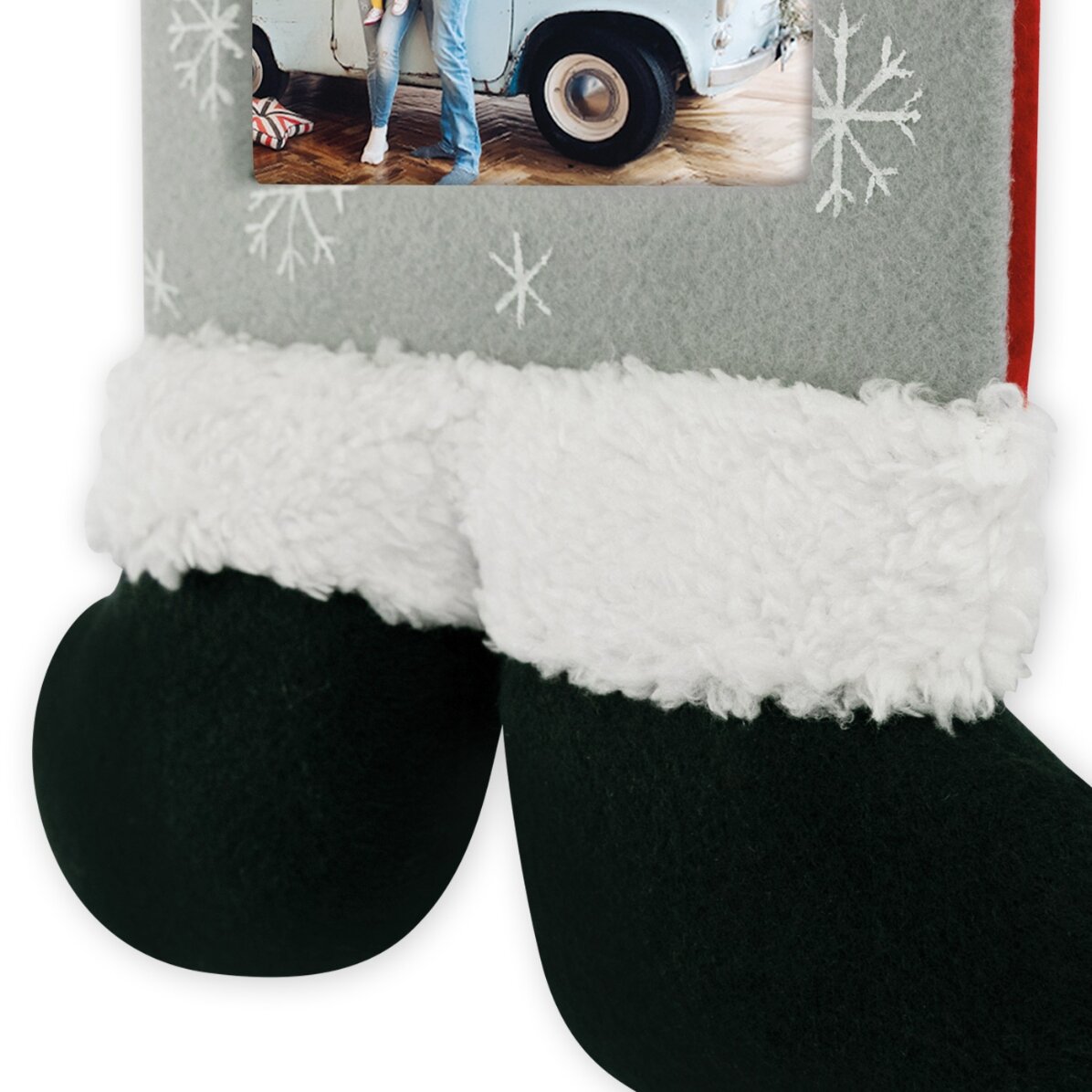 Cadre photo Père Noël à 3 photos - modèle Theon