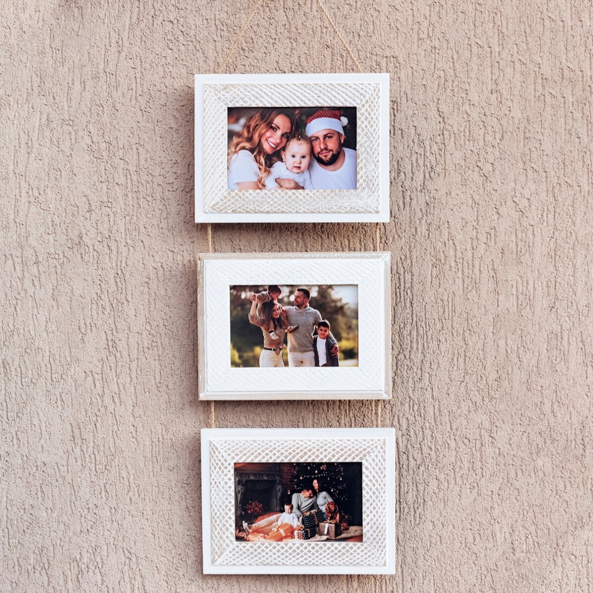 Cadre photo pour 3 photos de 10 x 15 cm