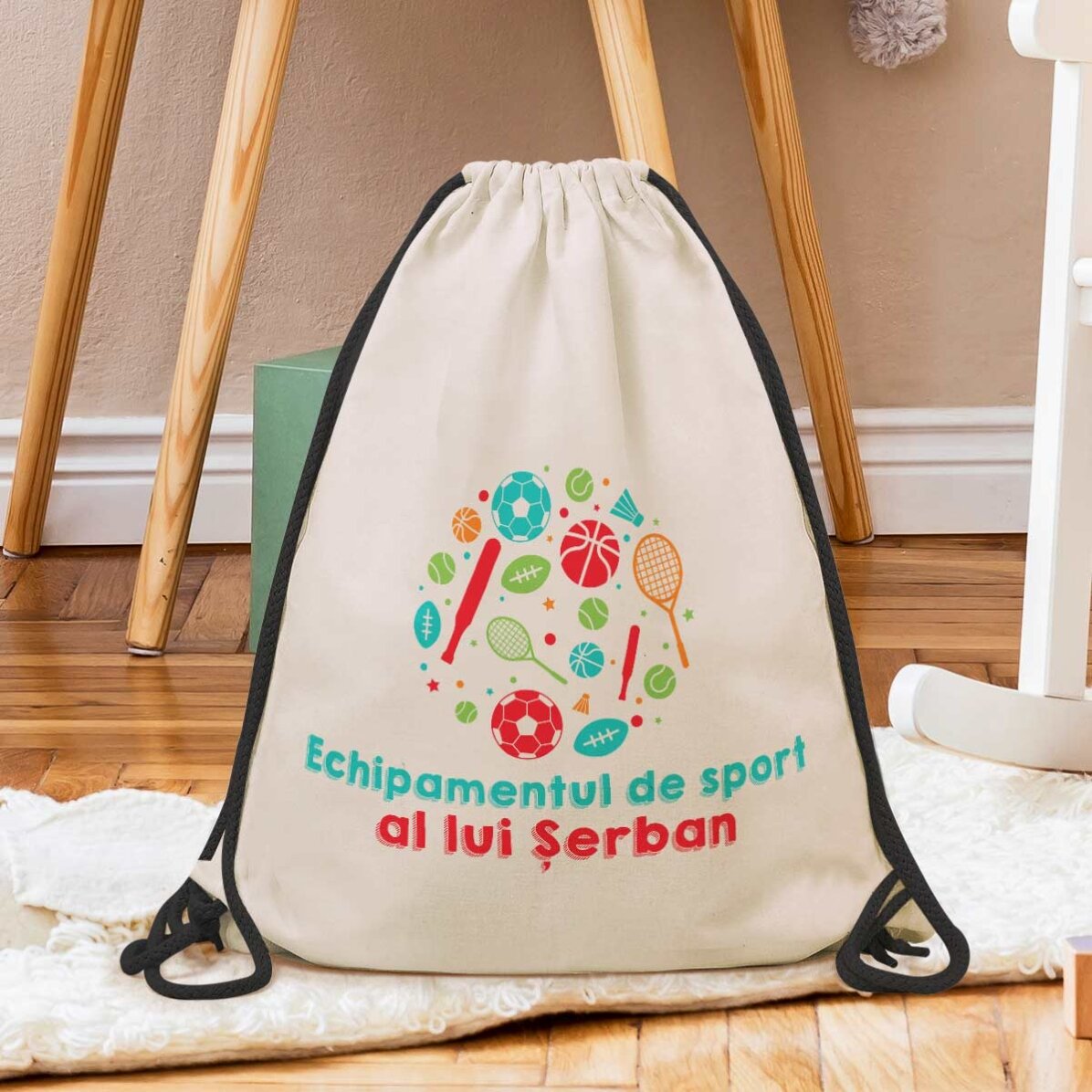 Sac à dos personnalisé avec inscription - Équipement de sport