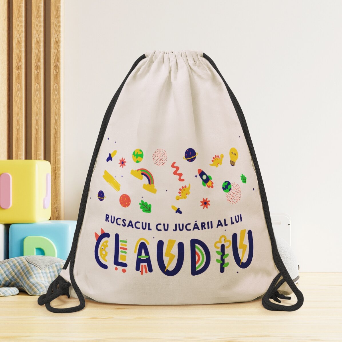 Sac à dos personnalisé avec inscription - Jouets