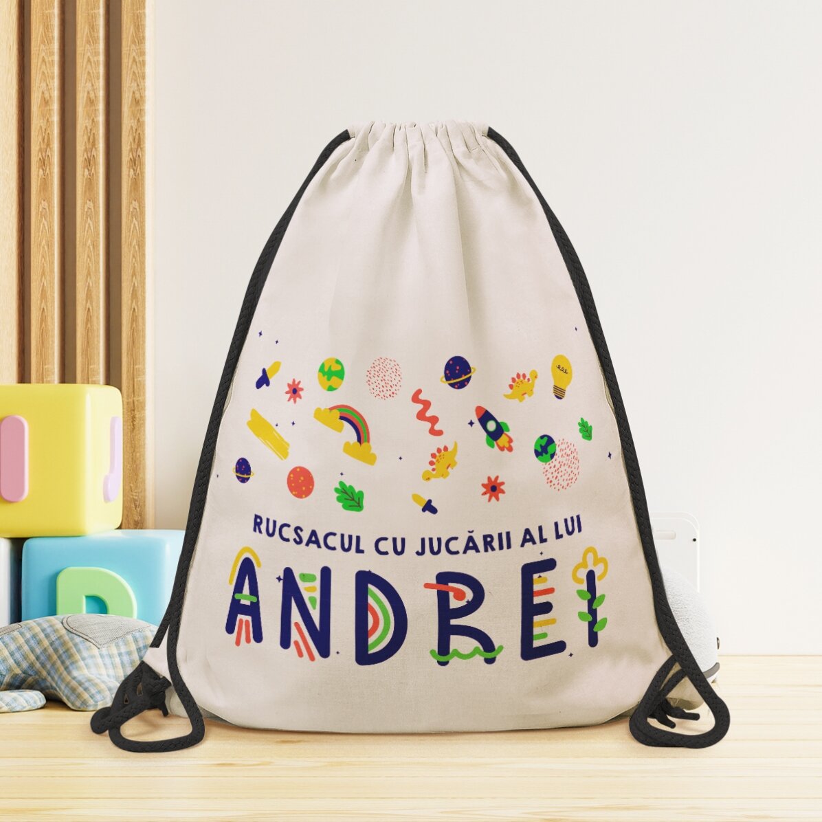 Sac à dos personnalisé avec inscription - Jouets