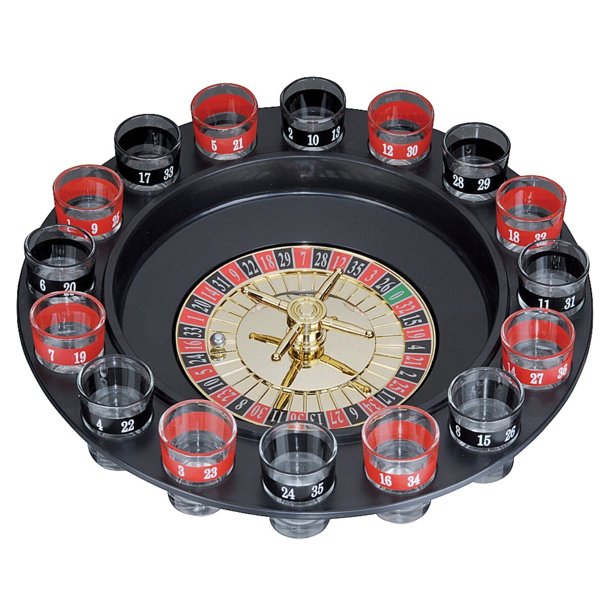 La roulette des shots