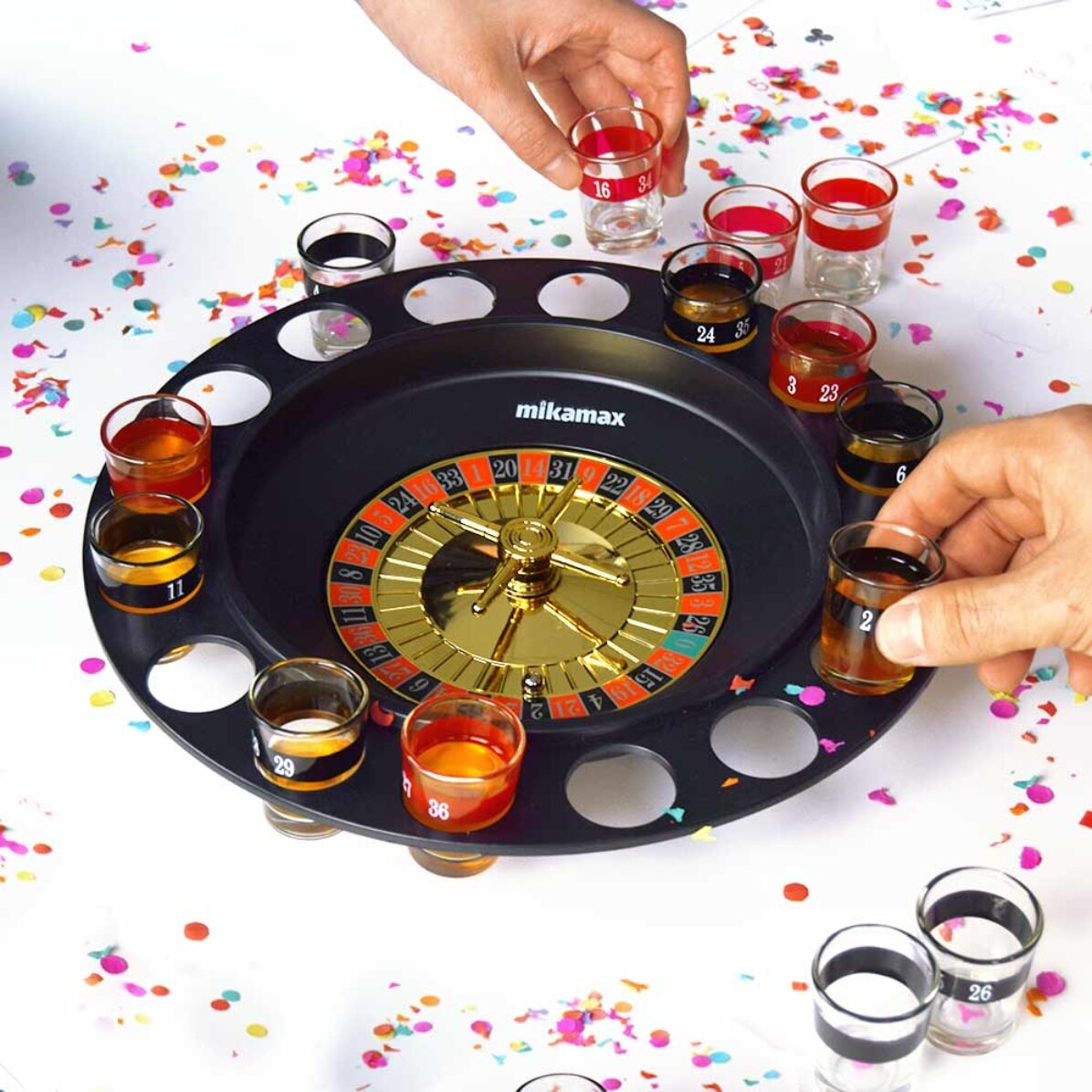 La roulette des shots