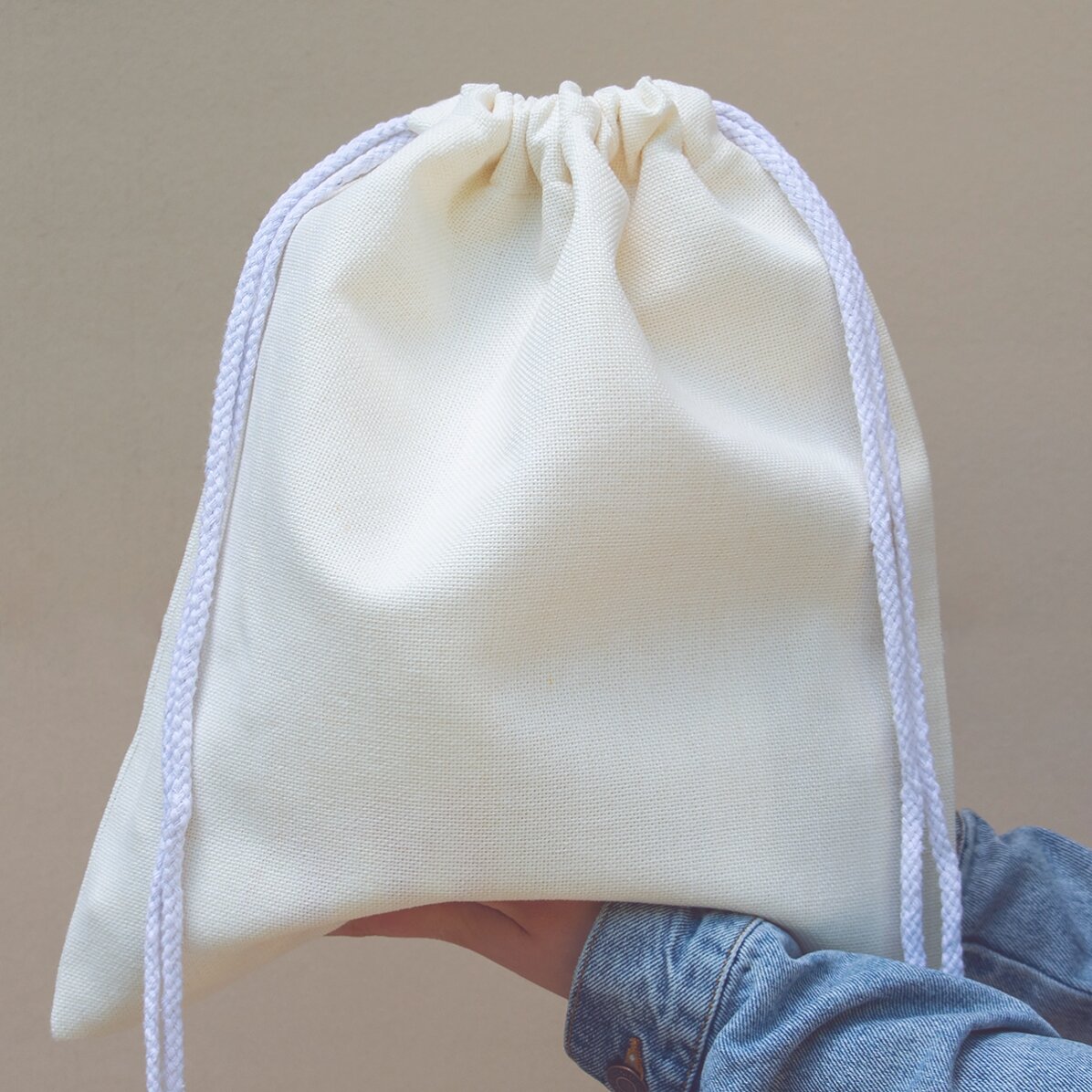 Petit sac moyen personnalisé avec un prénom - Petite fille