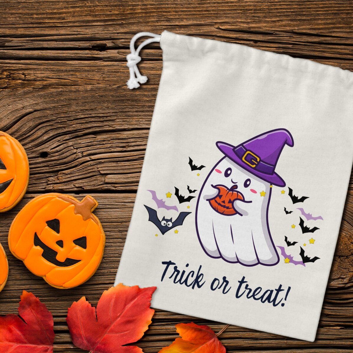 Petit sac cadeau personnalisé avec un texte - Fantoma