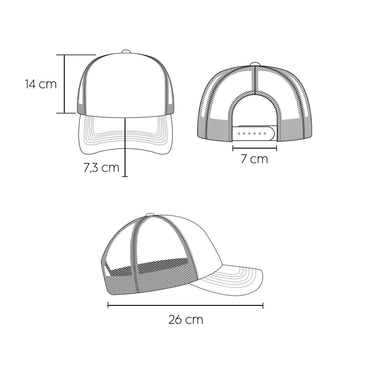 Casquette personnalisée avec message - Édition limitée