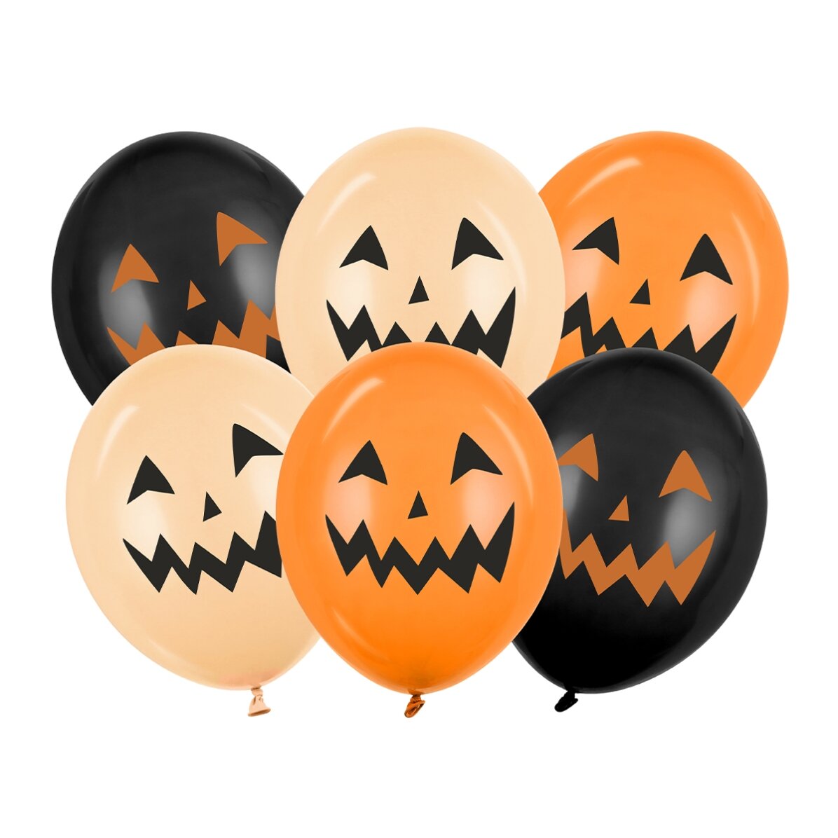 Lot de 6 ballons - Halloween