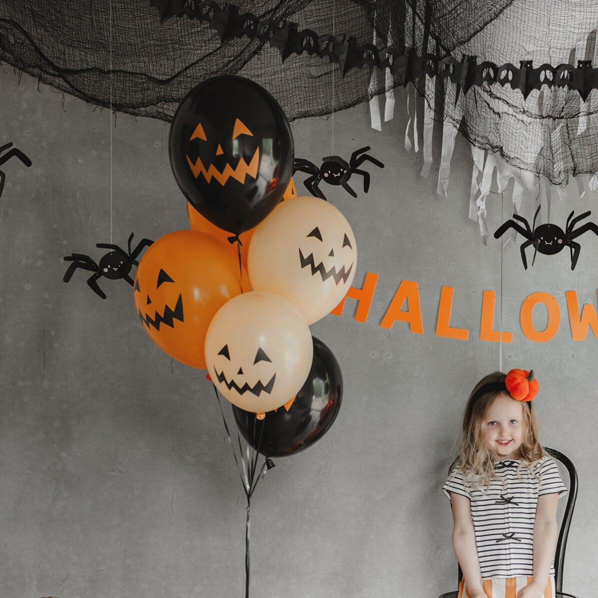 Lot de 6 ballons - Halloween
