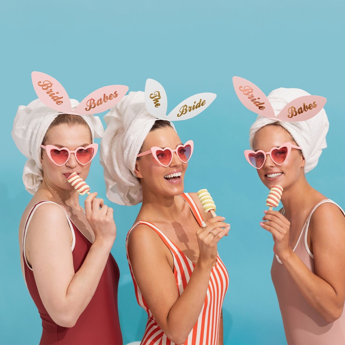 Lot de 6 bandeaux - Enterrement de vie de jeune fille