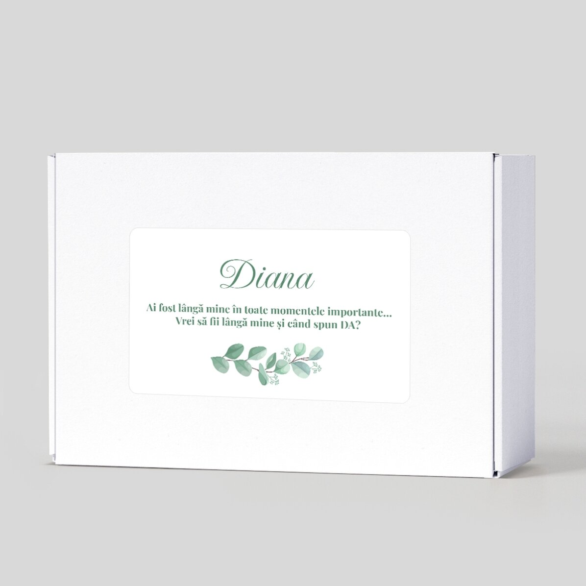 Coffret cadeau pour la demoiselle d