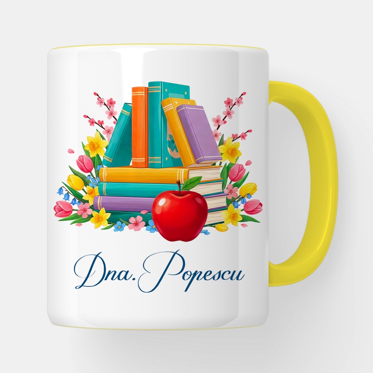 Coffret cadeau pour les enseignantes - Livres et fleurs