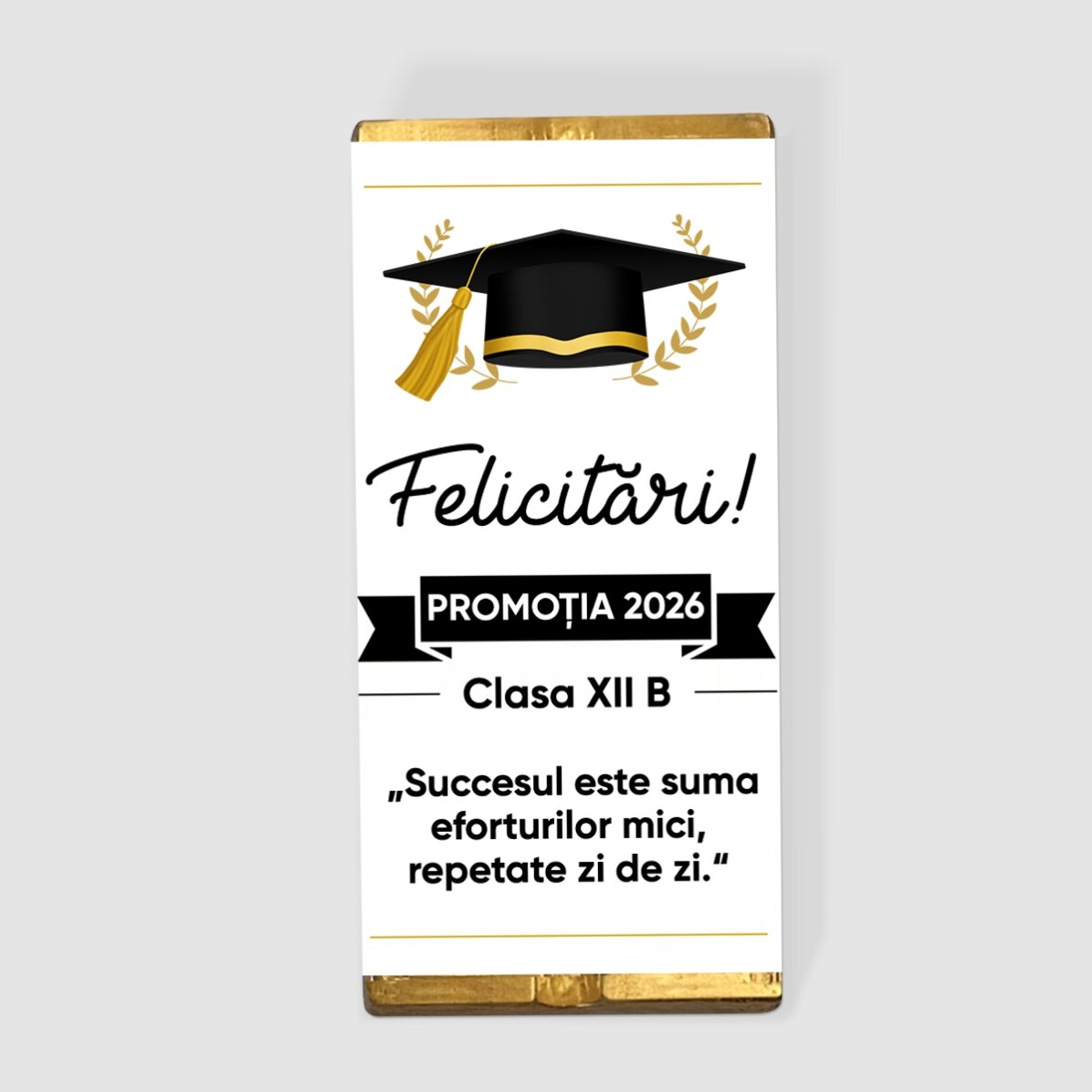 Coffret cadeau personnalisé pour les classes de fin d