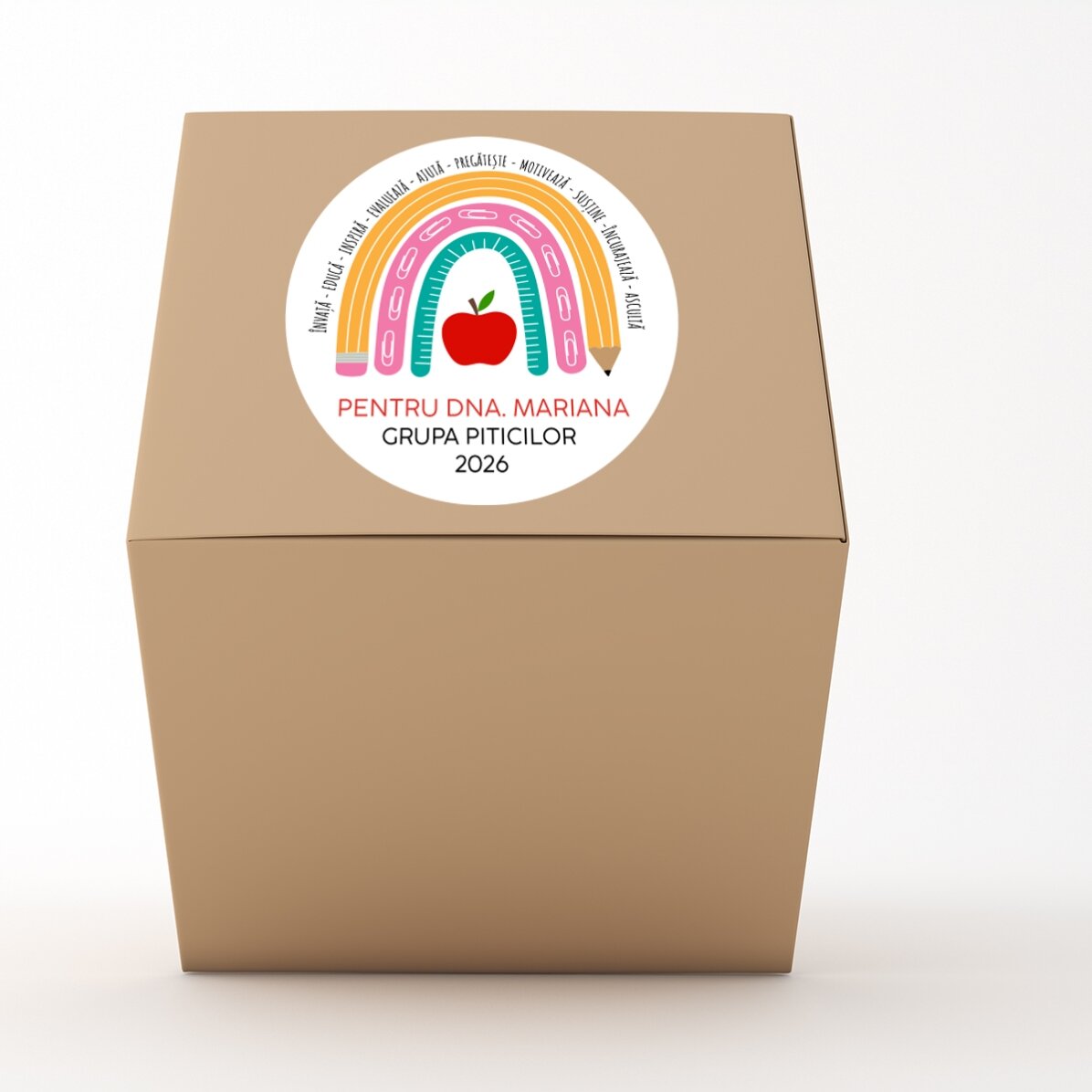 Coffret cadeau personnalisé pour les éducatrices/enseignantes
