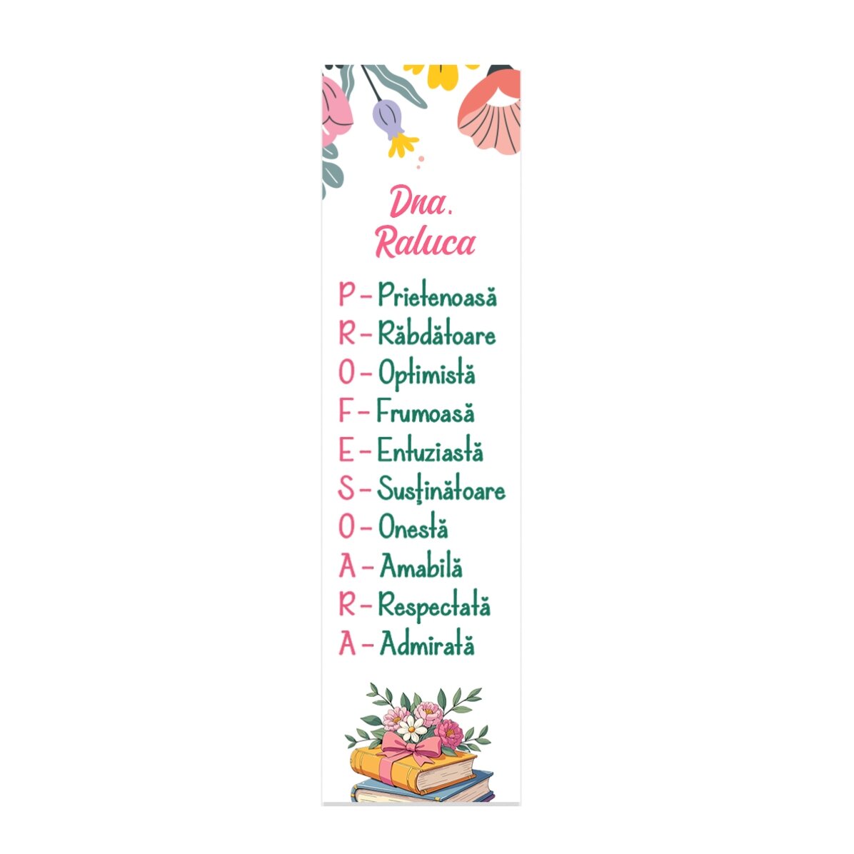 Personalised gift set for teachers on 1st and 8th March