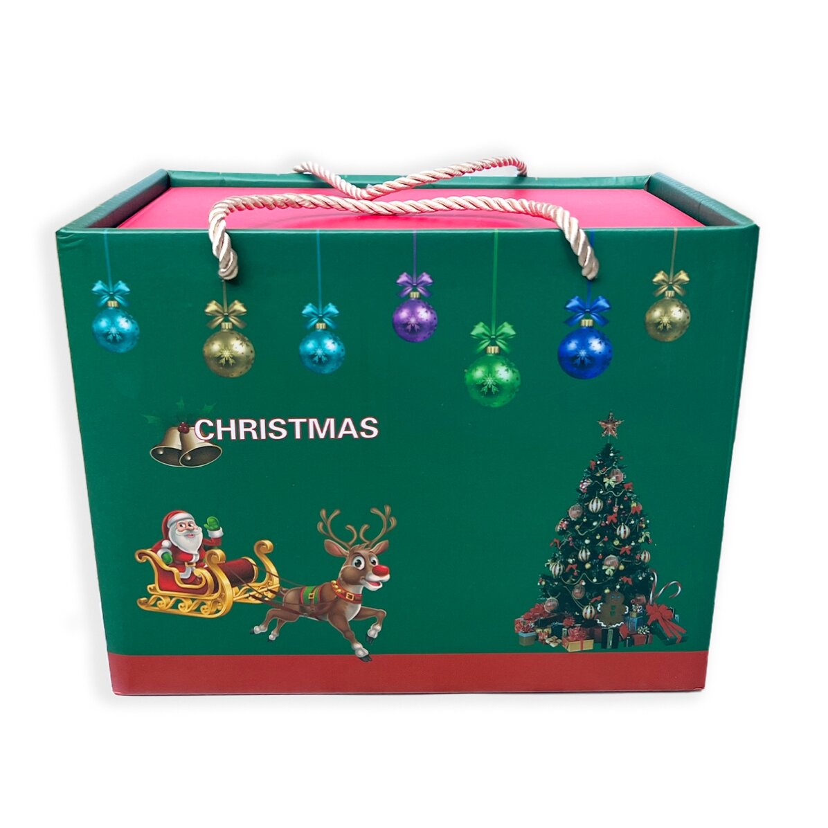 Coffret cadeau de Noël comprenant 2 tasses et une théière