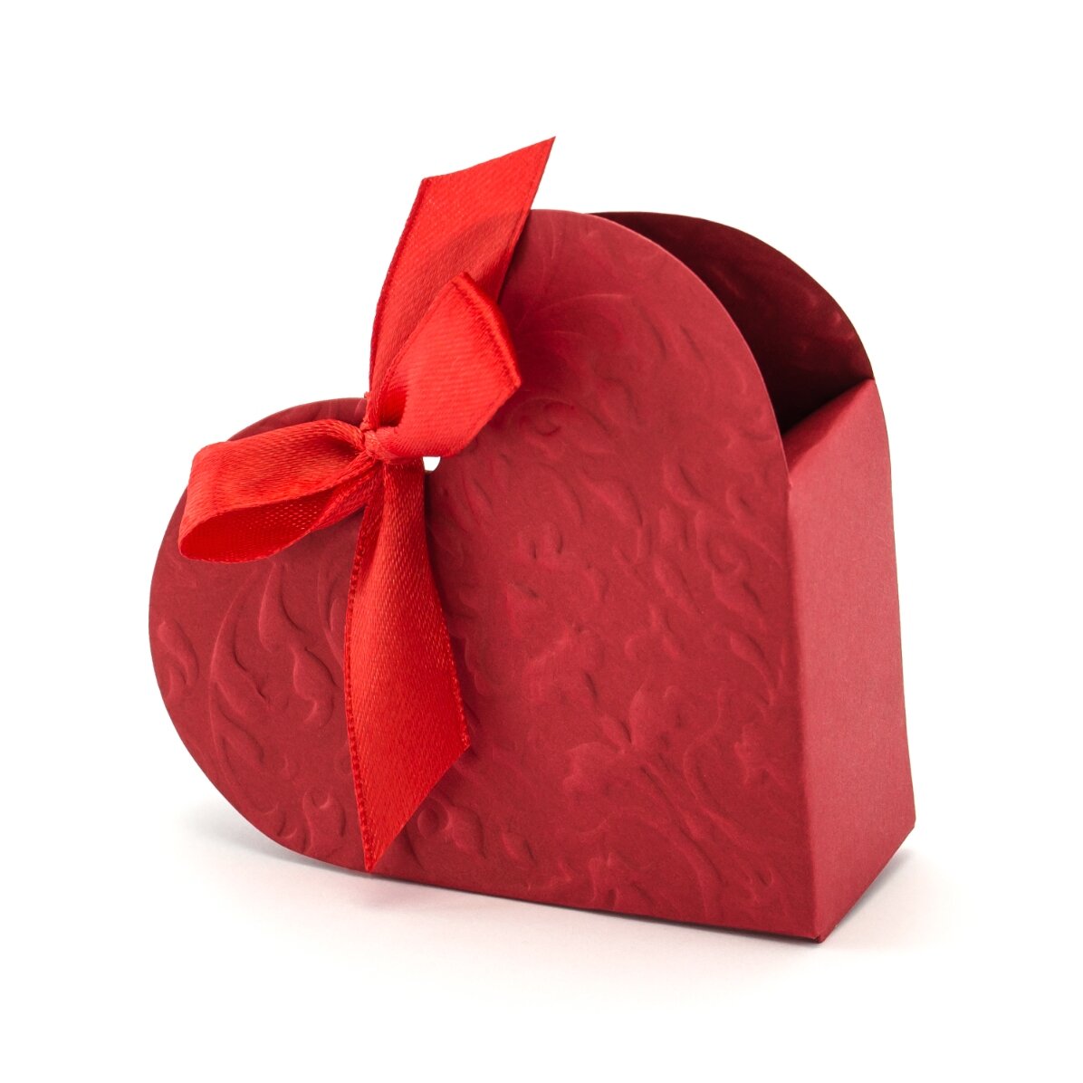 Lot de boîtes-cadeaux pliables en forme de cœur