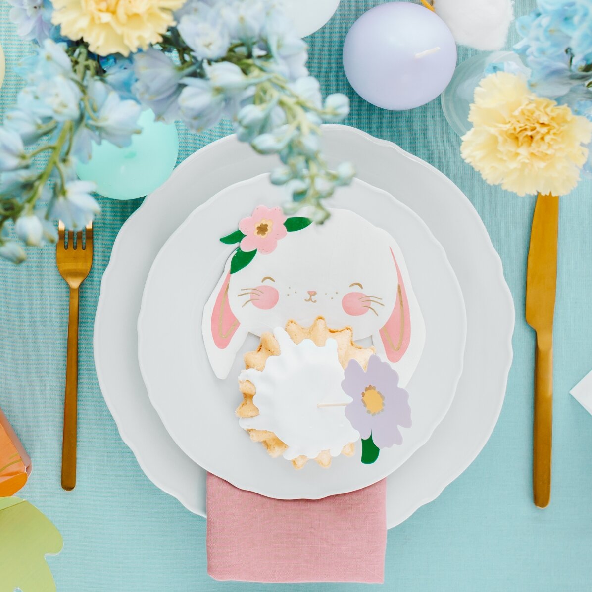 Lot de 20 serviettes décoratives - Bunny